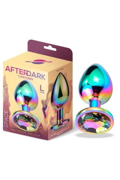 Plug anale multicolore Afterdark Space Journey L