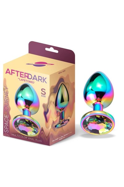 Plug anale multicolore Afterdark Space Journey S