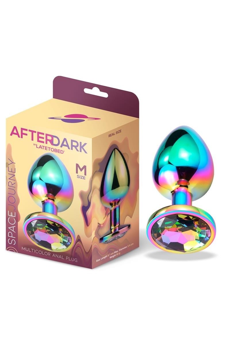 Plug Anale Multicolore Afterdark Space Journey M