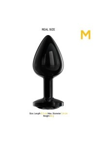 Plug anale Black Gem M