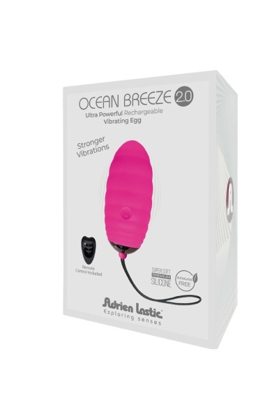 Uovo vibrante telecomandato Ocean Breeze 2.0 rosa