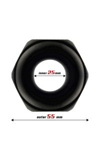 Anello fallico a forma esagonale Nut 25 mm