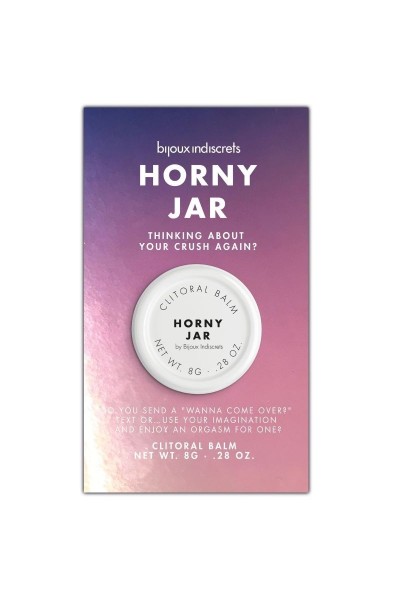 Balsamo clitorideo effetto calore Horny Jar