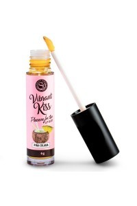 Gloss per sesso orale Vibrant Kiss gusto pina colada