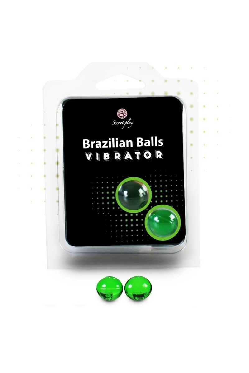 Lubrificante Brazilian Balls vibrante 2 pz.