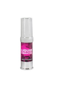 Vibratore liquido Hot fragola e crema 15 ml