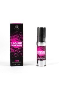 Vibratore liquido Hot fragola e crema 15 ml