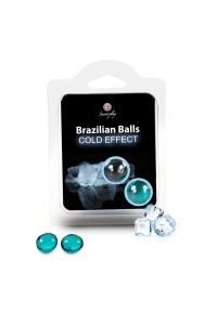 Lubrificante Brazilian Balls Cold Effect 2 pz.