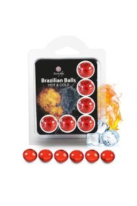 Lubrificante Brazilians Balls Hot & Cold 6 pz.