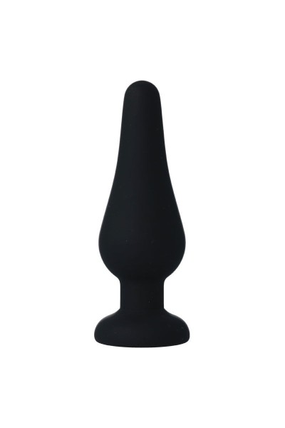 INTENSE ANAL PLUG PIPO M SILICONE NEGRO 11 CM