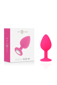 Plug anale Shelki fucsia taglia M