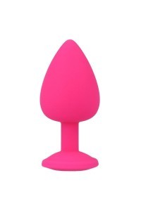 Plug anale Shelki fucsia taglia L