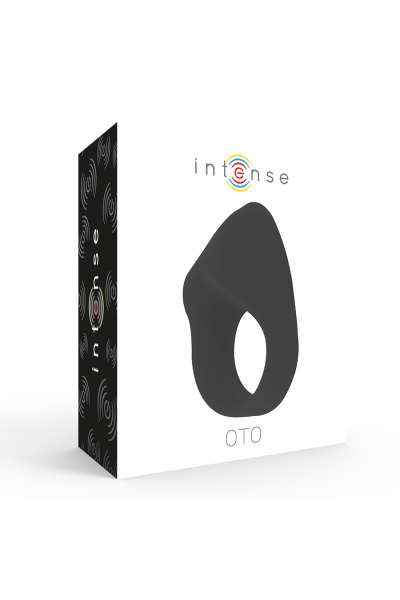 INTENSE OTO ANILLO VIBRADOR RECARGABLE NEGRO