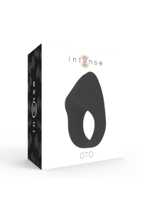 INTENSE OTO ANILLO VIBRADOR RECARGABLE NEGRO