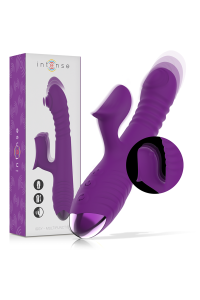 Vibratore rabbit multifunzioni Iggy viola