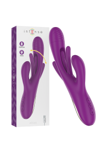 Vibratore rabbit multifunzioni Apolo viola