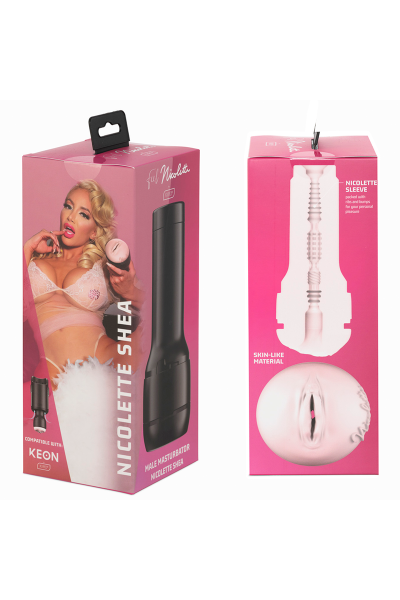 Keon + masturbatore Feel Nicolette Shea e lubrificante 50 ml