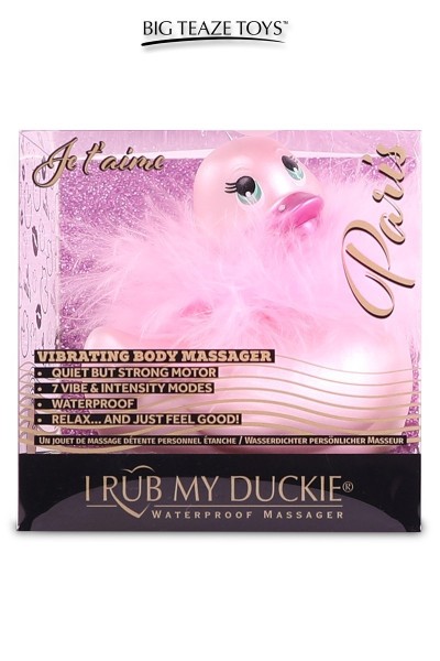 Paperella vibrante I Rub My Duckie 2.0 Paris (Pink)