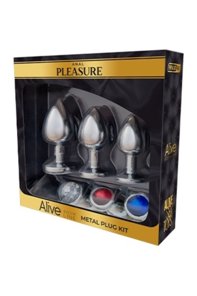 Kit 3 plug Aal Pleasure