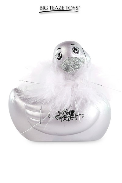 Paperella vibrante I Rub My Duckie 2.0 | Paris (Silver)