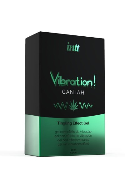 Gel eccitante vibrante Ganjah 15 ml