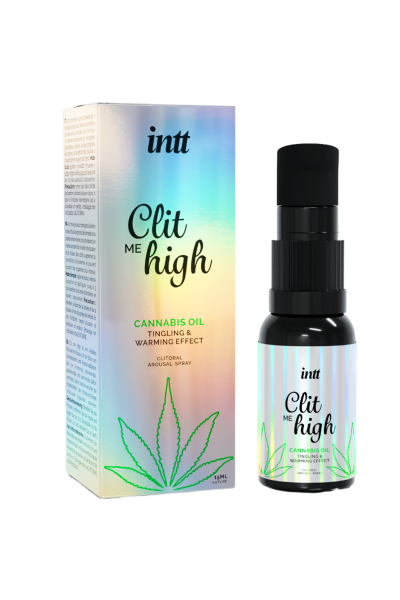 Stimolatore clitorideo con olio di cannabis Clit Me High