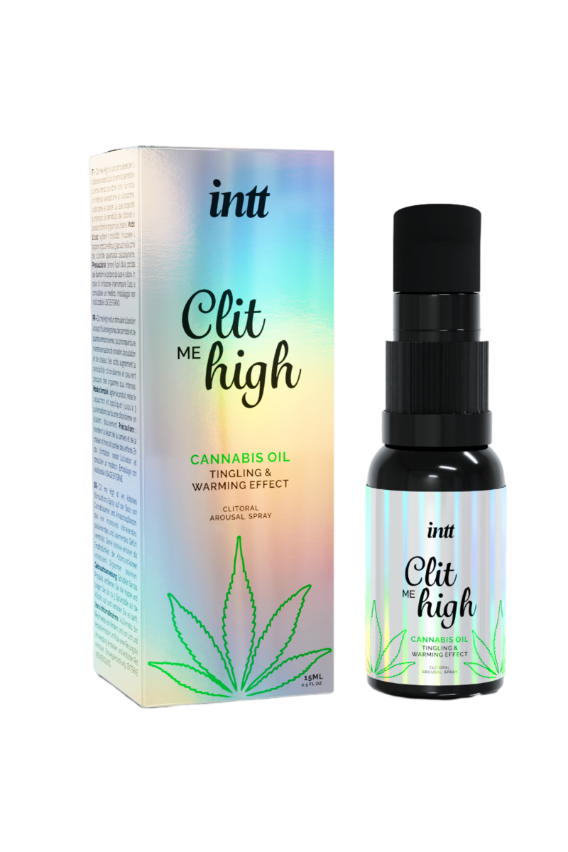 Stimolatore clitorideo con olio di cannabis Clit Me High