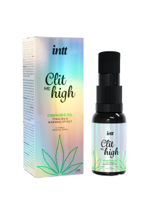 Stimolatore clitorideo con olio di cannabis Clit Me High