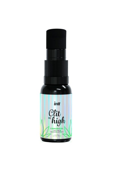 Stimolatore clitorideo con olio di cannabis Clit Me High