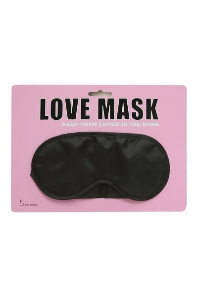 Mascherina nera Love Mask