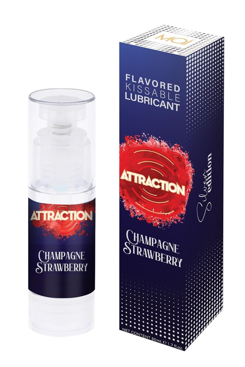 Lubrificante baciabile Mai fragole e champagne 50 ml