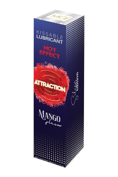 Lubrificante baciabile effetto caldo mango 50 ml