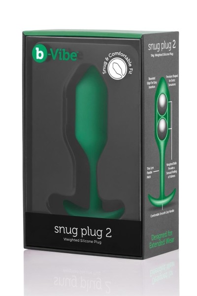 Plug anale Snug 2 verde