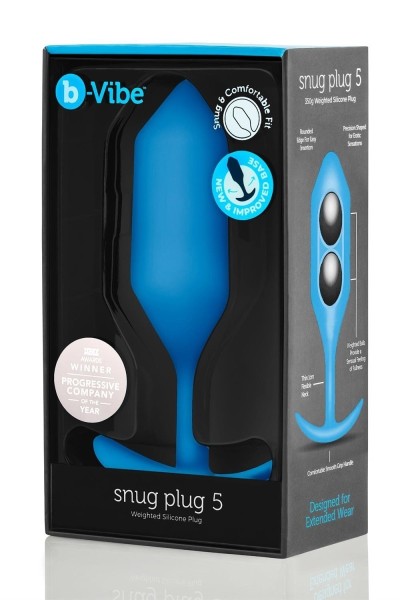 Plug anale Snug 5 blu