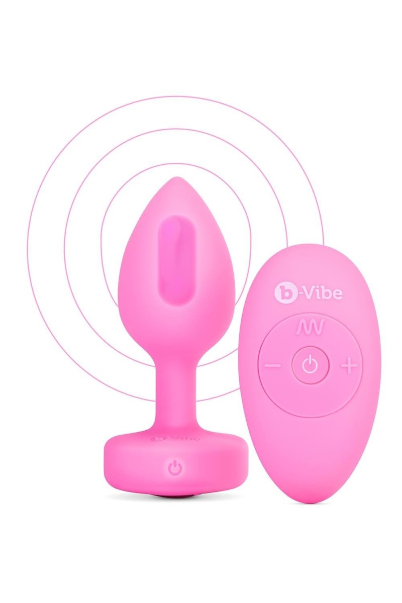 Plug anale Vibrating Herrt rosa