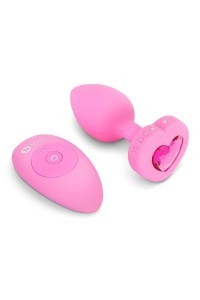 Plug anale Vibrating Herrt rosa