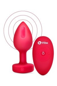 Plug anale Vibrating Herrt rosso