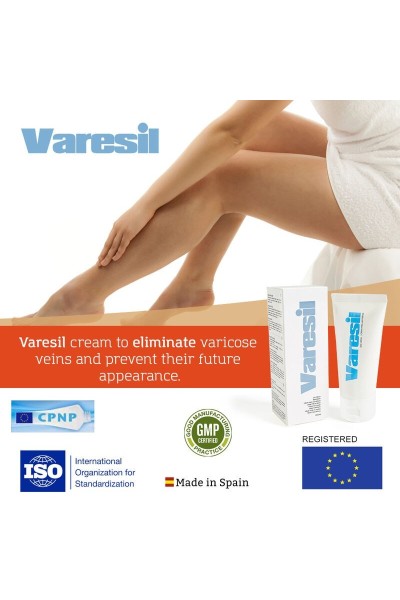 Crema per alleviare vene varicose Varesil