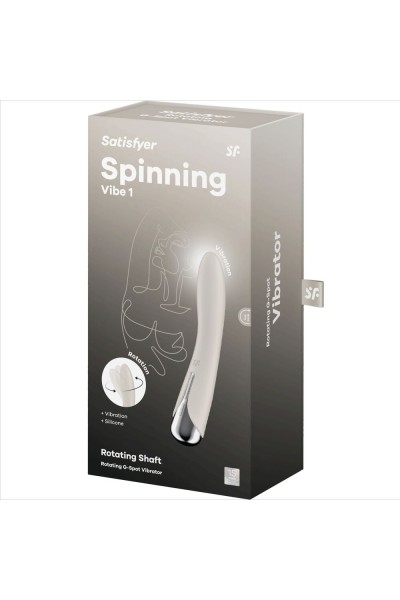 Vibratore punto G rotante Spinning Vibe 1 beige