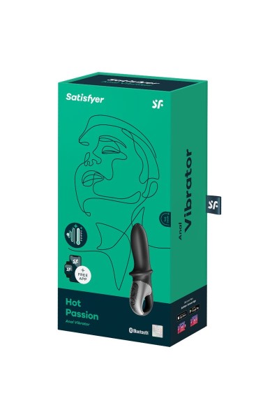 Stimolatore prostatico con app e funzione calore Hot Passion