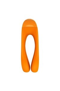 SATISFYER CANDY CANE VIBRADOR DEDO NARANJA