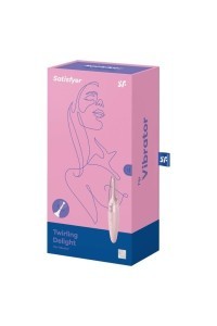 SATISFYER TWIRLING DELIGHT ESTIMULADOR CLITORIS ROSA