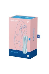 Stimolatore vaginale Threesome 1 azzurro