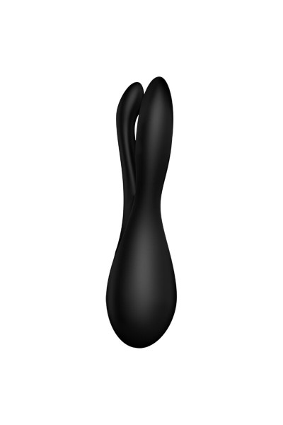 Stimolatore vaginale Threesome 2 nero