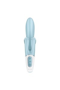 Vibratore rabbit Touch Me azzurro