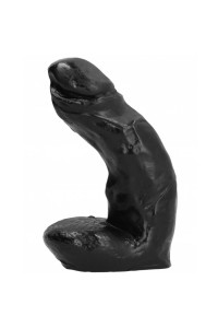 ALL BLACK DILDO REALISTICO 15CM