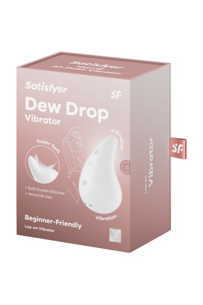 Stimolatore clitorideo Dew Drop bianco