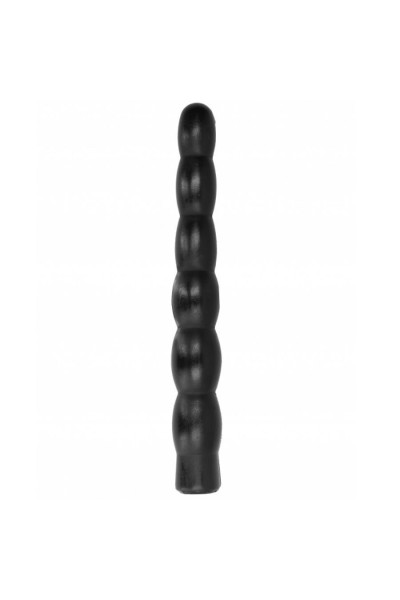 ALL BLACK ANAL DILDO 32CM