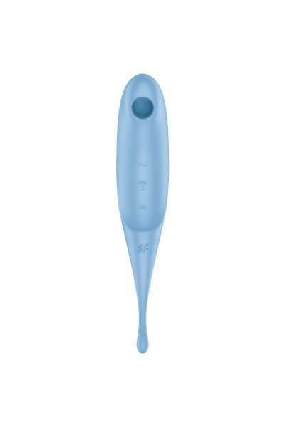 Stimolatore clitorideo Twirling Pro azzurro