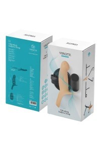 Imbracatura vibrante con dildo cavo H3 taglia S